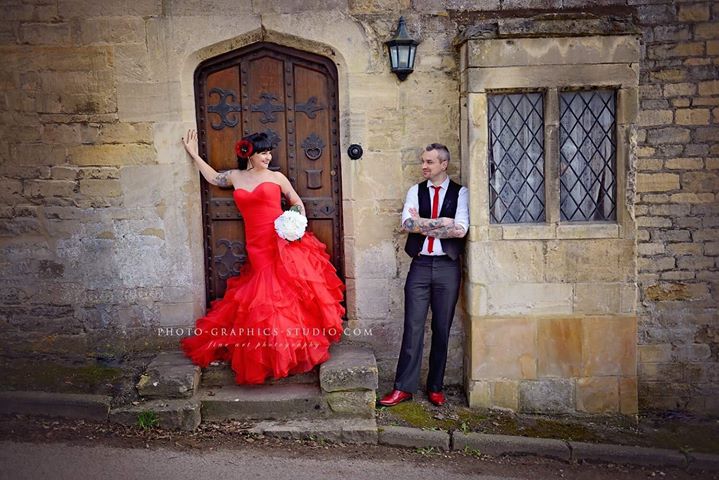 Gatehouse Brides Collaborate on a Styled Shoot for Amazing Alternative Wedding