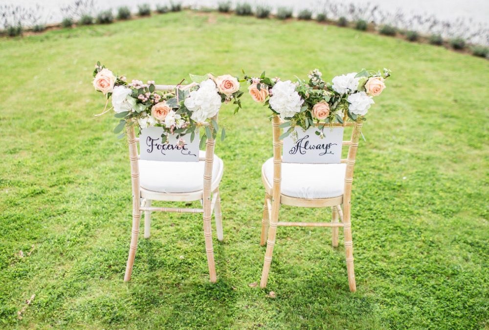 Blush Pink + White Floral Weddings 